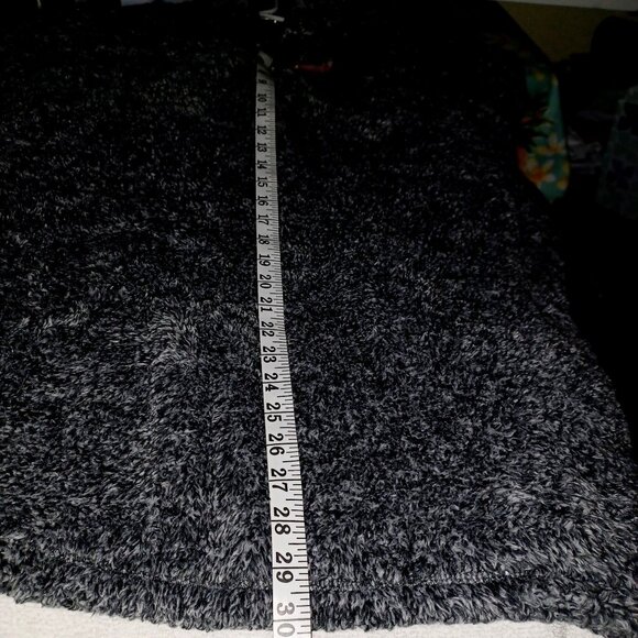 Alpine Sherpa Pullover Relaxed Cabincore 1/4 Zip Cozy Boxy Jacket Top Wms XXL - Picture 8 of 9